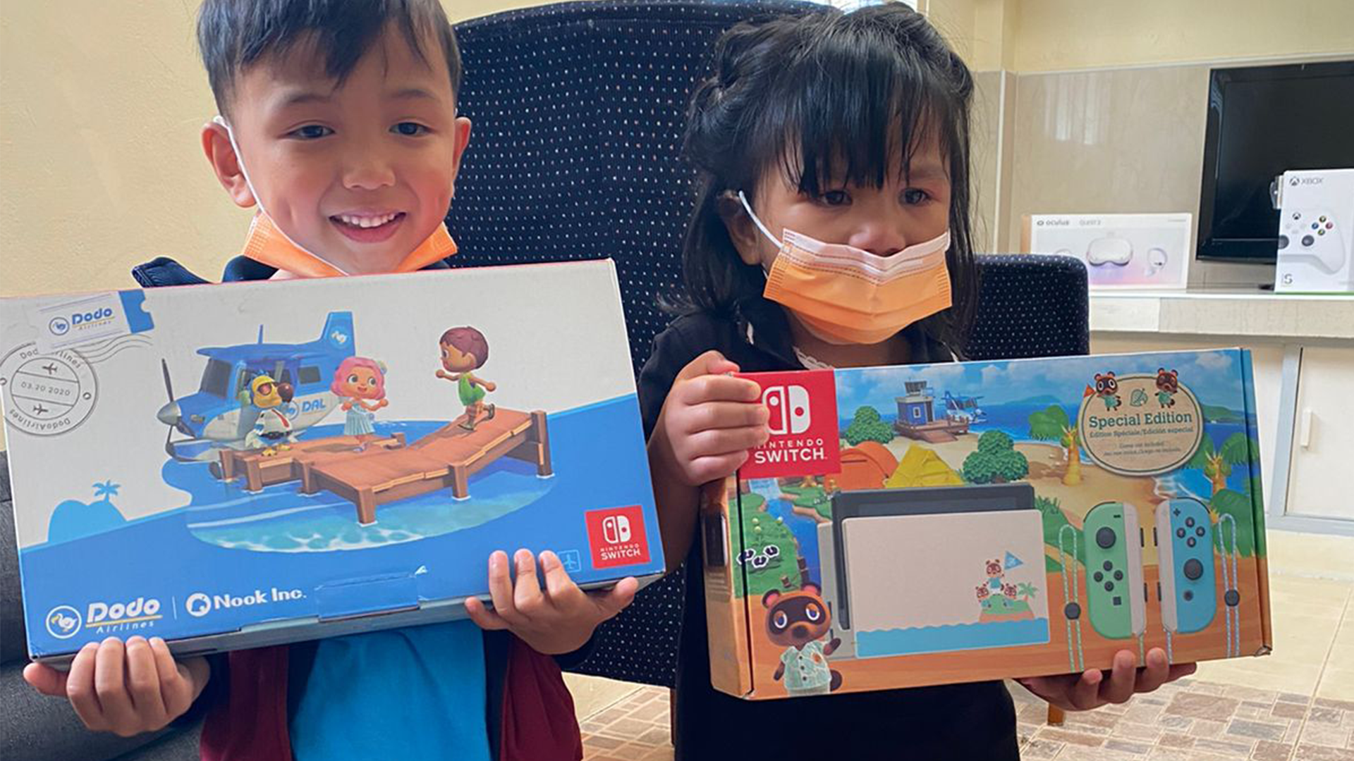 Kids getting Nintendo Switches - Games For Love